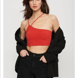 Dynamite asymmetrical mini tube top
